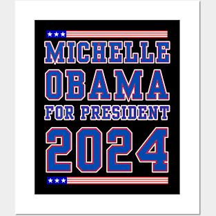 Michelle Obama for President Posters and Art